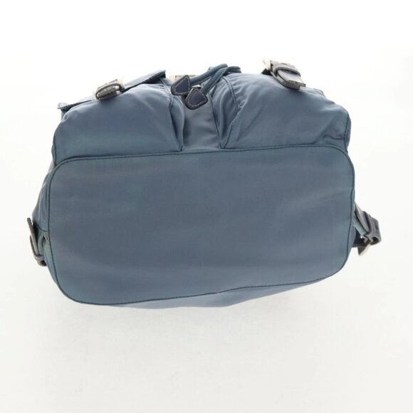PRADA Backpack Nylon Light Blue Auth ki6000 - Picture 7 of 16